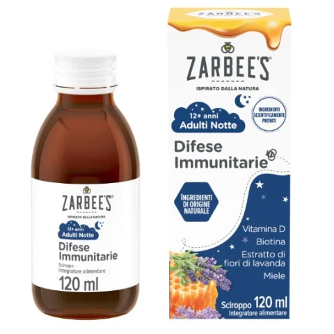 ZARBEE'S Sciroppo Difese Immunitarie Notte 120ml