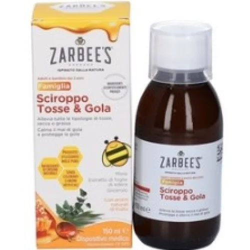 Zarbee's Sciroppo Tosse & Gola 150ml