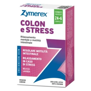 ZYMEREX COLON E STRESS Integratore 30 compresse