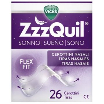 ZzzQuil 26 cerottini nasali per dormire meglio