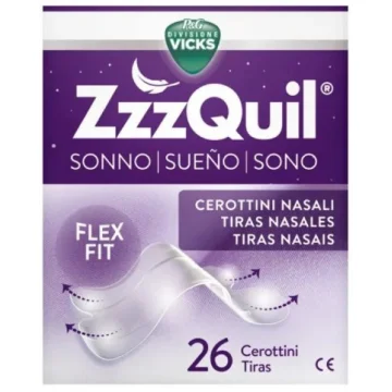 ZzzQuil 26 cerottini nasali per dormire meglio