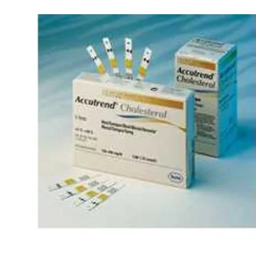 ROCHE ACCUTREND CHOLESTEROL  5 STRISCE PER CONTROLLO COLESTEROLO