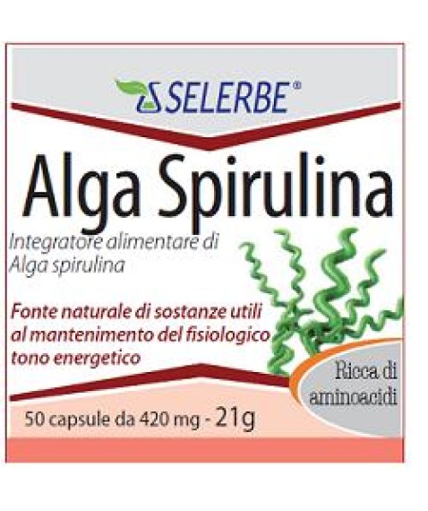 SELERBE SPIRULINA ALGA 50CPS