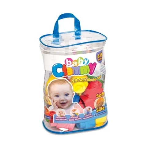 Soft Clemmy - Confezione 24 Mattoncini