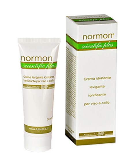 Normon Scientific Plus tubo 50 g Emulsione viso e collo idratante e rigenerante