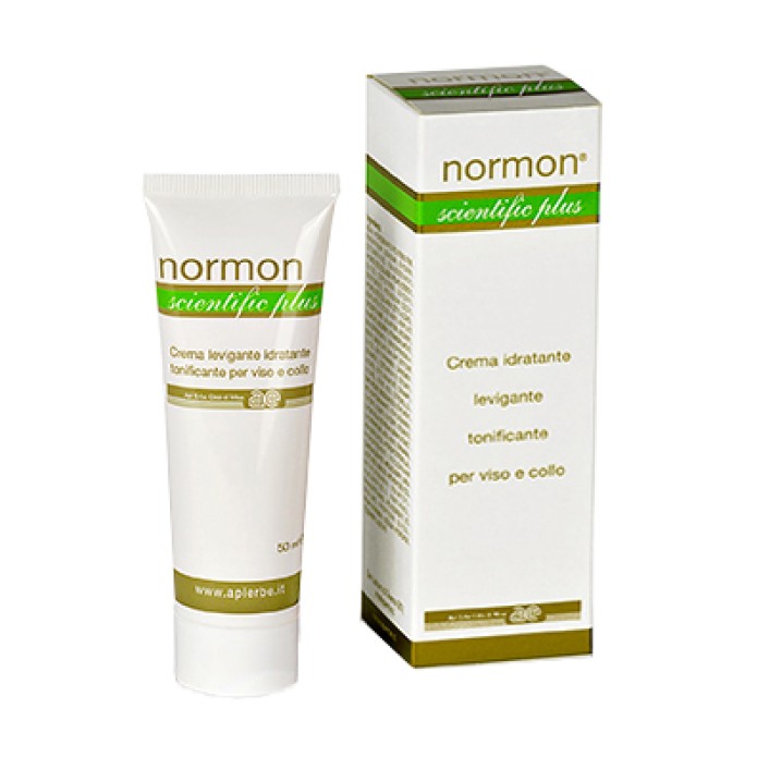 Normon Scientific Plus tubo 50 g Emulsione viso e collo idratante e rigenerante