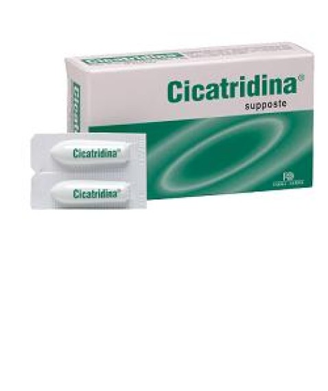 Cicatridina Supposte 10 Pezzi - Coadiuvante per i processi Riparativi del Canale Ano-Rettale 