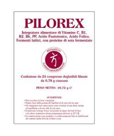 PILOREX Integratore 24 Compresse BROMATECH