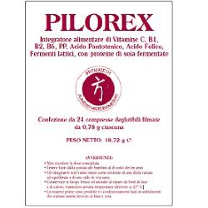 PILOREX Integratore 24 Compresse BROMATECH