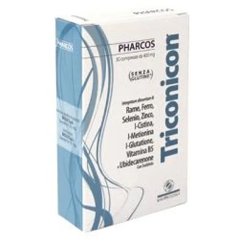 Triconicon 30 compresse 400 mg Integratore per la salute dei capelli contro la caduta Triconicon 30 compresse 400 mg Integratore per la salute dei capelli contro la caduta