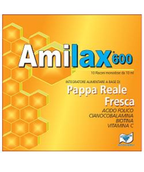 AMILAX 600 10 FLACONCINI 10ML