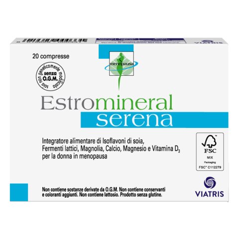 ESTROMINERAL SERENA INTEG 20CPR ESTROMINERAL SERENA INTEG 20CPR