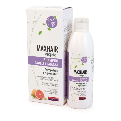 MAXHAIR VEGETAL SH CAP GRASSI 200ML
