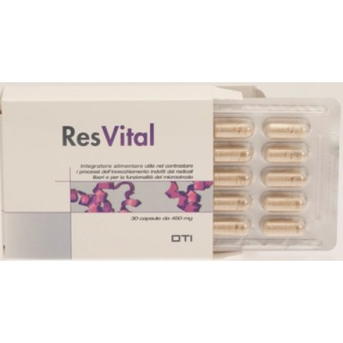 RESVITAL 30 Cps 450mg OTI RESVITAL 30 Cps 450mg OTI