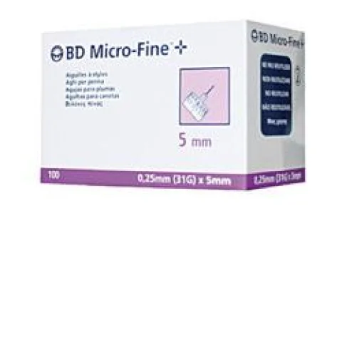BD MICROFINE AGO G31 5MM 100PZ BD MICROFINE AGO G31 5MM 100PZ