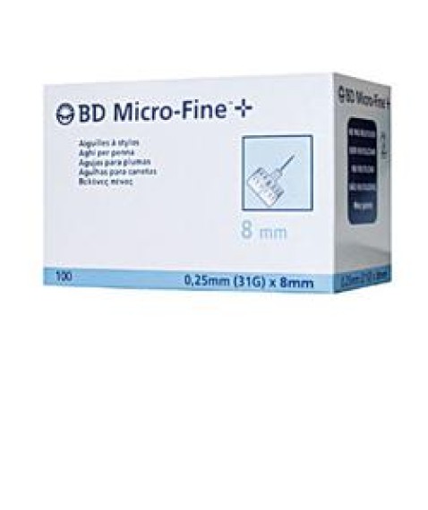 BD MICROFINE AGO G31 8MM 100PZ