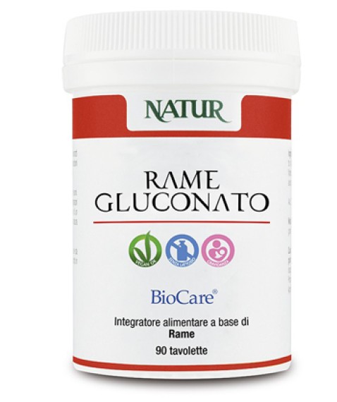 RAME GLUCONATO 90CPS VEG 364MG