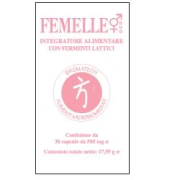 Femelle Integratore Alimentare Con Fermenti Lattici Per L'Equilibrio Della Flora Intestinale  30 capsule