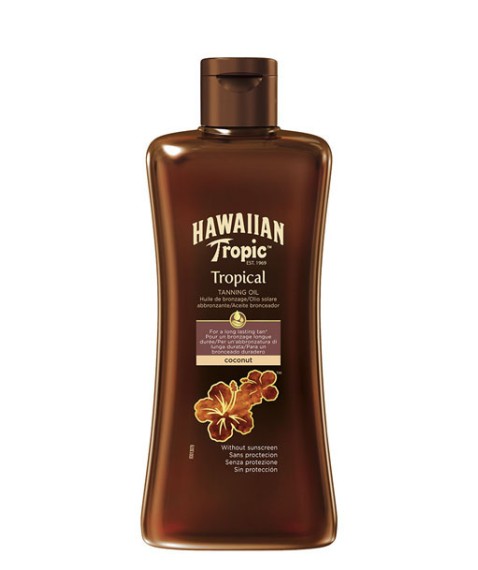 HAWAIIAN TROPIC OLIO ABBRONZANTE SENZA PROTEZIONE 200ML