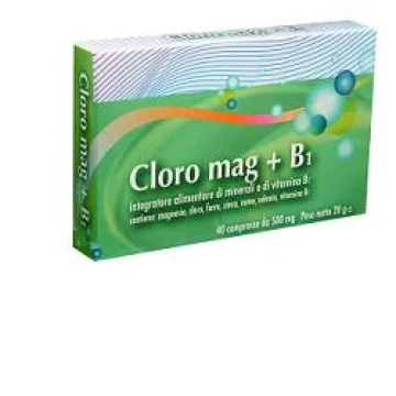 CLORO MAG + B1 40CPR AURORA CLORO MAG + B1 40CPR AURORA