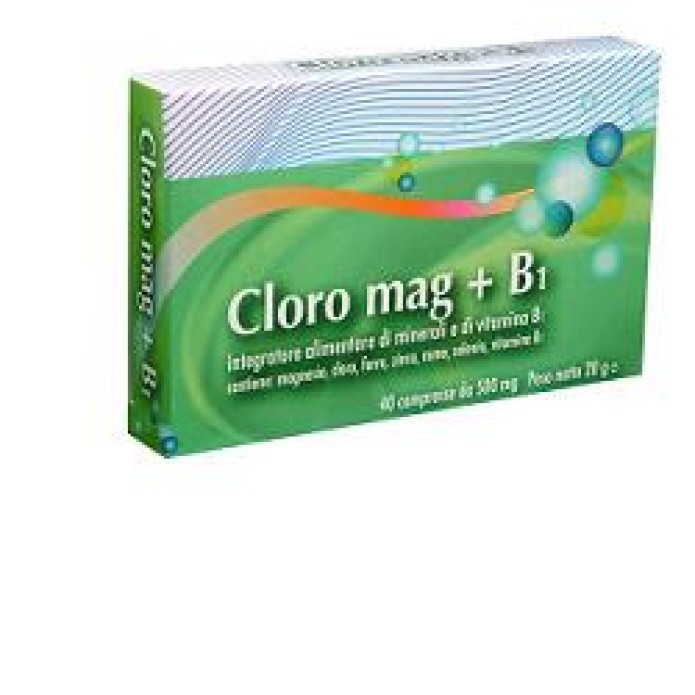 CLORO MAG + B1 40CPR AURORA