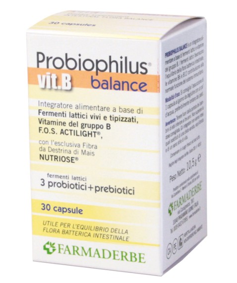 PROBIOPHILUS VITAMINA B 30CPS