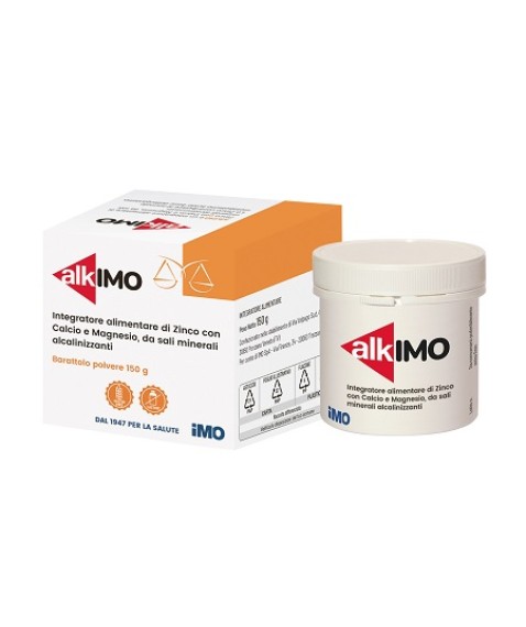 Alkimo Calcio/Magnesio/Zinco 150 g Integratore di sali minerali
