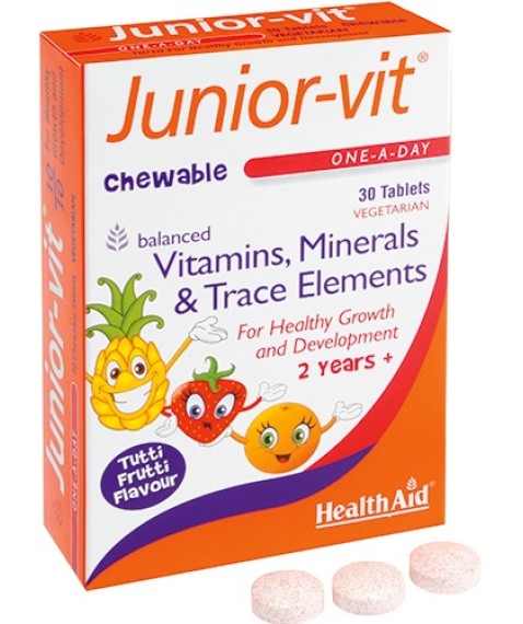 HEALTH AID Junior-Vit 30 Tav.