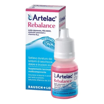 Artelac Rebalance Gocce Oculari 10 ml Collirio per la secchezza oculare