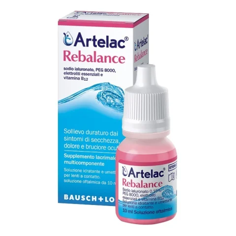 Artelac Rebalance Gocce Oculari 10 ml Collirio per la secchezza oculare
