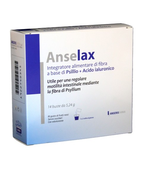 Anselax 14 Buste 5,5 g - Integratore per il transito intestinale