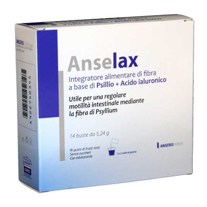 Anselax 14 Buste 5,5 g - Integratore per il transito intestinale
