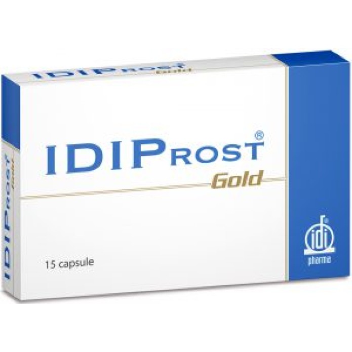 Idiprost Gold 15 Capsule - Integratore per la prostata