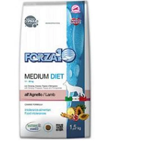 FORZA10 CANE DIET MEDIUM ADULT AGNELLO 1,5KG