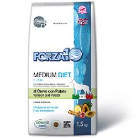 FORZA10 CANE DIET MEDIUM CERVO PATATE 1,5KG