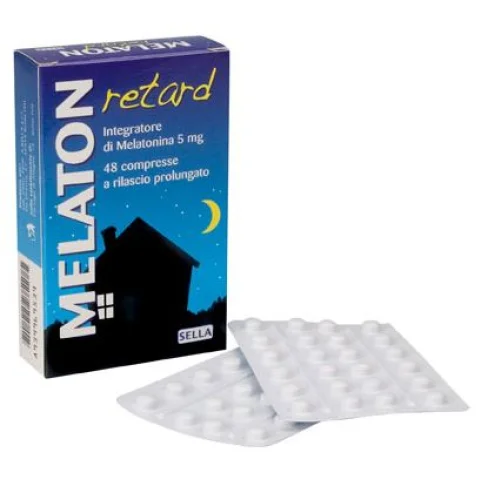 MELATON RETARD 1MG 48CPR SELLA MELATON RETARD 1MG 48CPR SELLA