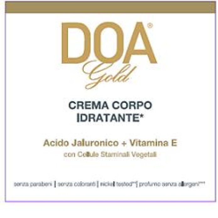 DOA GOLD CR CORPO DERMOELAST