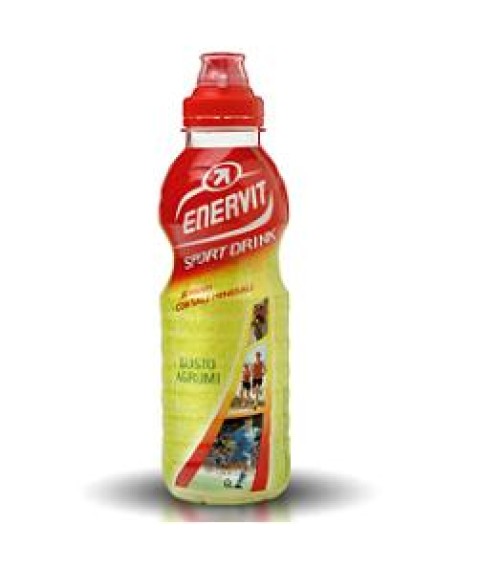 ENERVIT SPORT DRINK AGRUMI 500 ML Bevanda Di Carboidrati e Sali Minerali