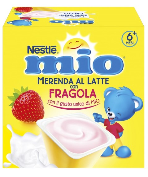 MIO Mer.Lattea Fragola 4x100g