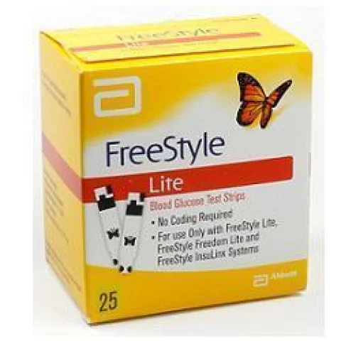 FREESTYLE LITE STR GLICEMIA 25 FREESTYLE LITE STR GLICEMIA 25
