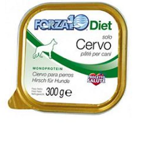 FORZA10 CANE DIET PATE' SOLO CERVO 100GR (vaschetta)