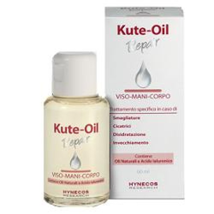 Kute-oil repair 60 ml - Trattamento mani, viso e corpo per smagliature e cicatrici