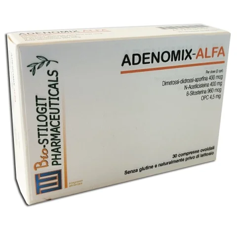 Adenomix Alfa 30 Compresse - Integratore Per il Benessere Della Prostata