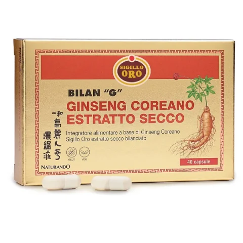 GINSENG BILAN-G 40CPR NATURANDO GINSENG BILAN-G 40CPR NATURANDO