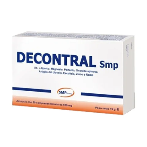 DECONTRAL INTEG 20CPR 850MG