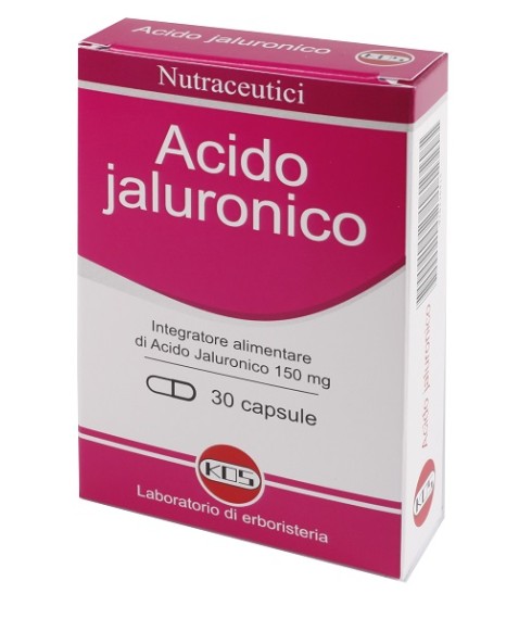 Acido Jaluronico 30 capsule - Integratore per il benessere delle articolazioni, della pelle e del tessuto nervoso