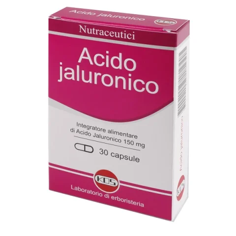 Acido Jaluronico 30 capsule - Integratore per il benessere delle articolazioni, della pelle e del tessuto nervoso