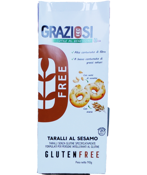 GRAZIOSI Taralli Sesamo 140g