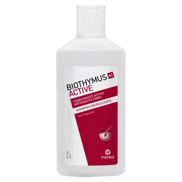 Biothymus AC Active shampoo energizzante 200 ml - Trattamento uomo anticaduta