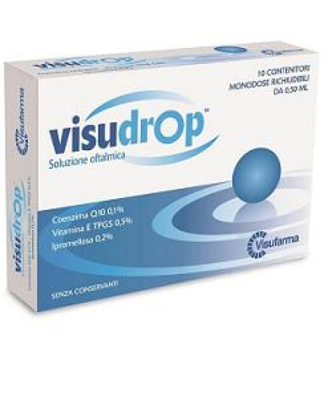 Visudrop collirio 10 flaconi monodose 0,5 ml Soluzione oftalmica idratante e protettiva